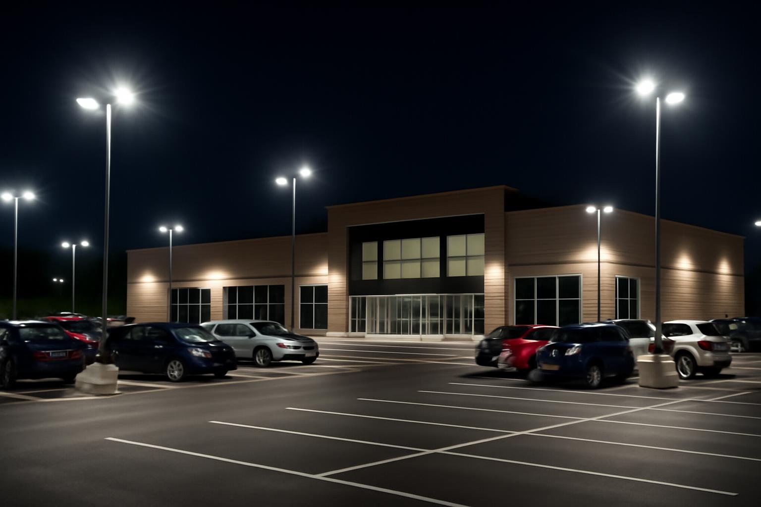 Parking lot lights